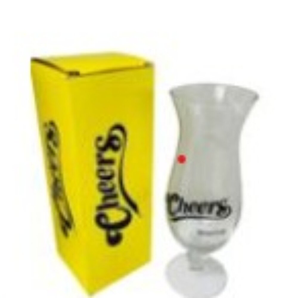 Cheers Boston Hurricane‎ Glass 6.5" Collectible Barware With Box